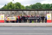 Reinigungskräfte protestieren in Berlin gegen „Lohnmauer“ zwischen Ost und West