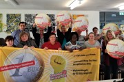 Piepenbrock-Kolleginnen vom Niederrhein wollen am 26 September in Essen für 1 Euro mehr die Stunde demonstrieren