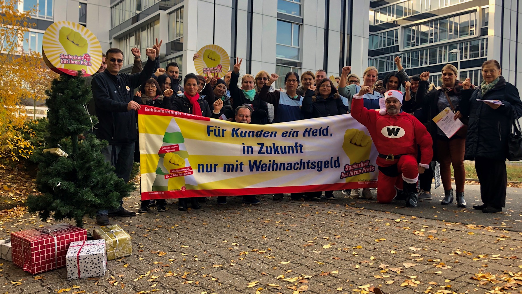 Kolleginnen Und Kollegen Von Iss In Darmstadt Kampfbereit Furs