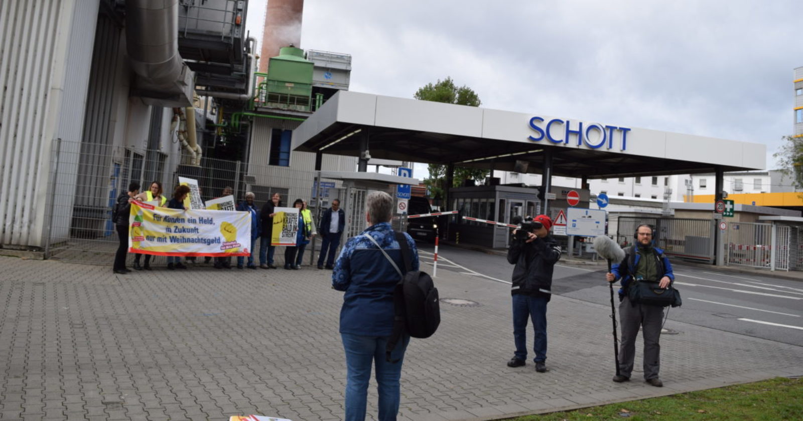 Streik bei Schott in Mainz